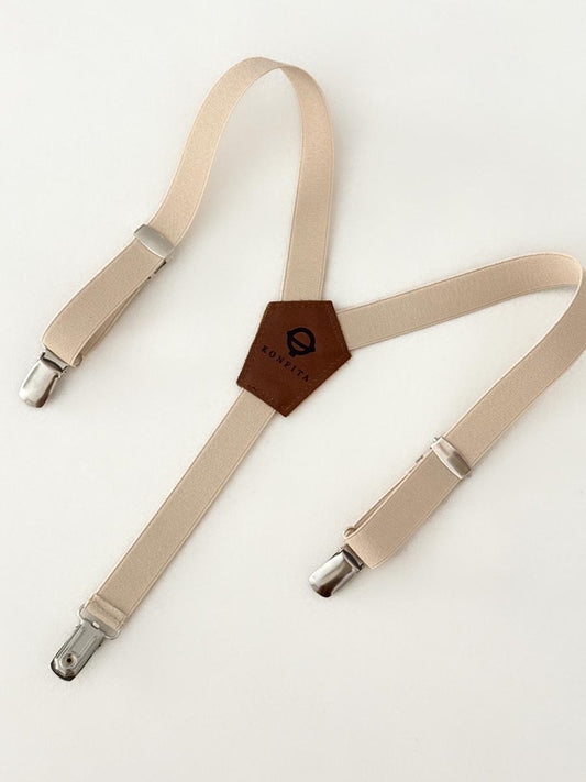 Bretelles Ajustables Beige Clair