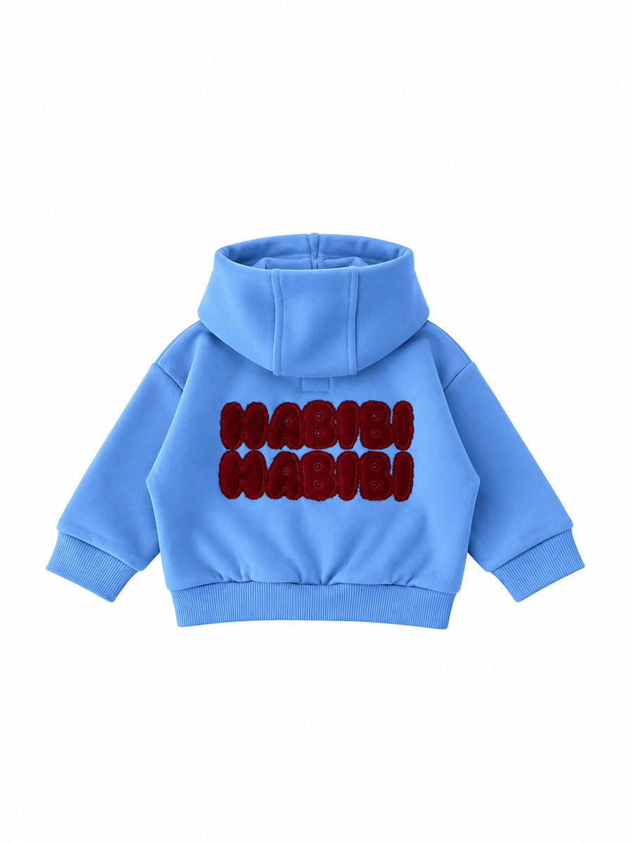 Veste à capuche Bleu