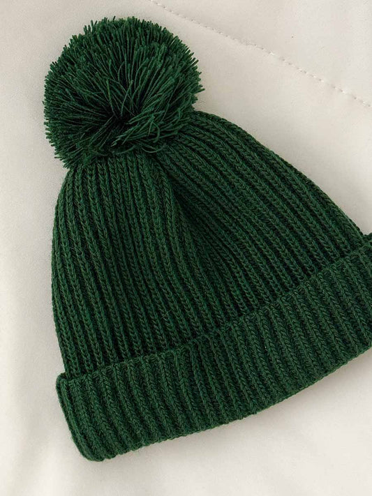 Bonnet Tricot Vert