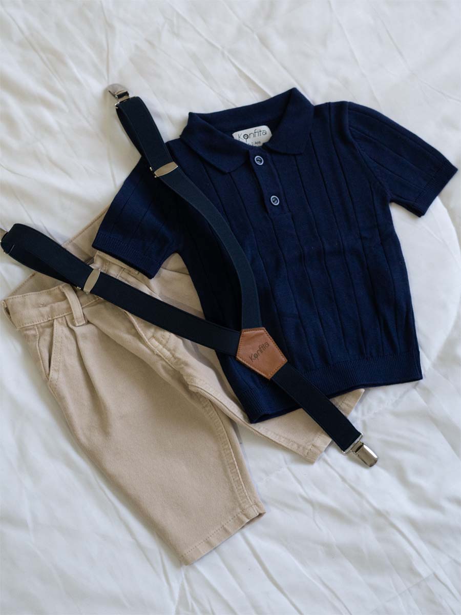 Pack Gentleman Navy & Beige