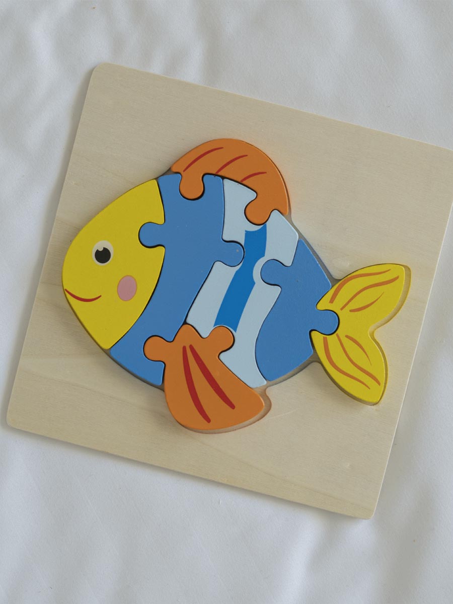 Puzzle en Bois -  Poisson des Mers