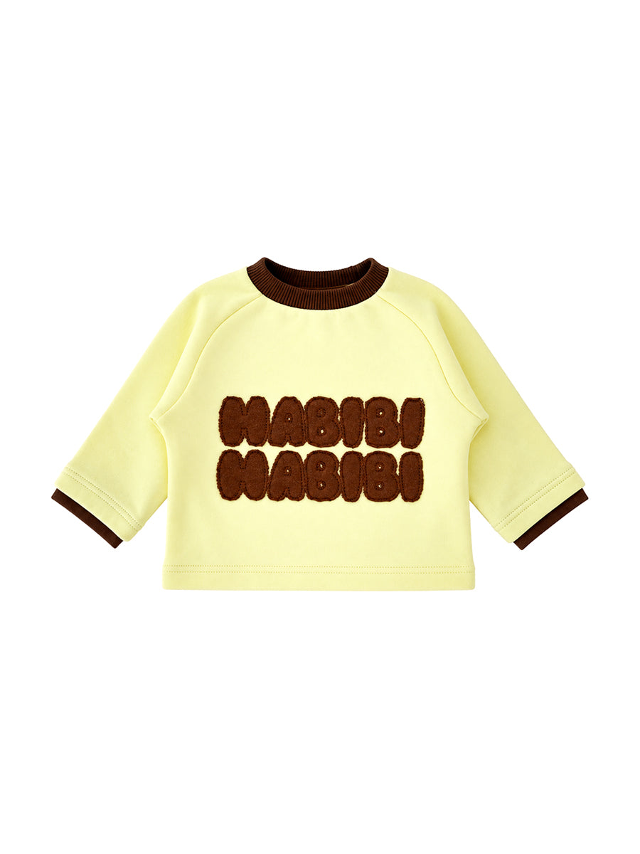 Pull Raglan Habibi Jaune