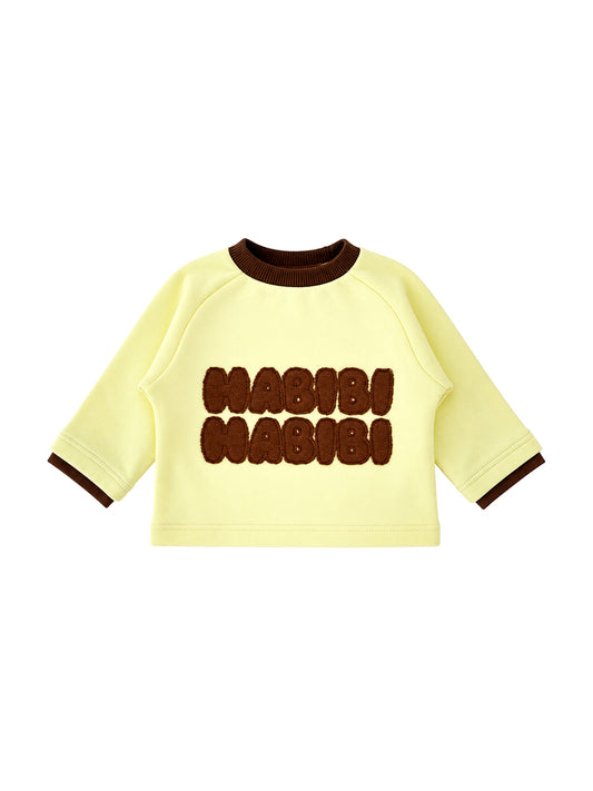 Pull Raglan Habibi Jaune