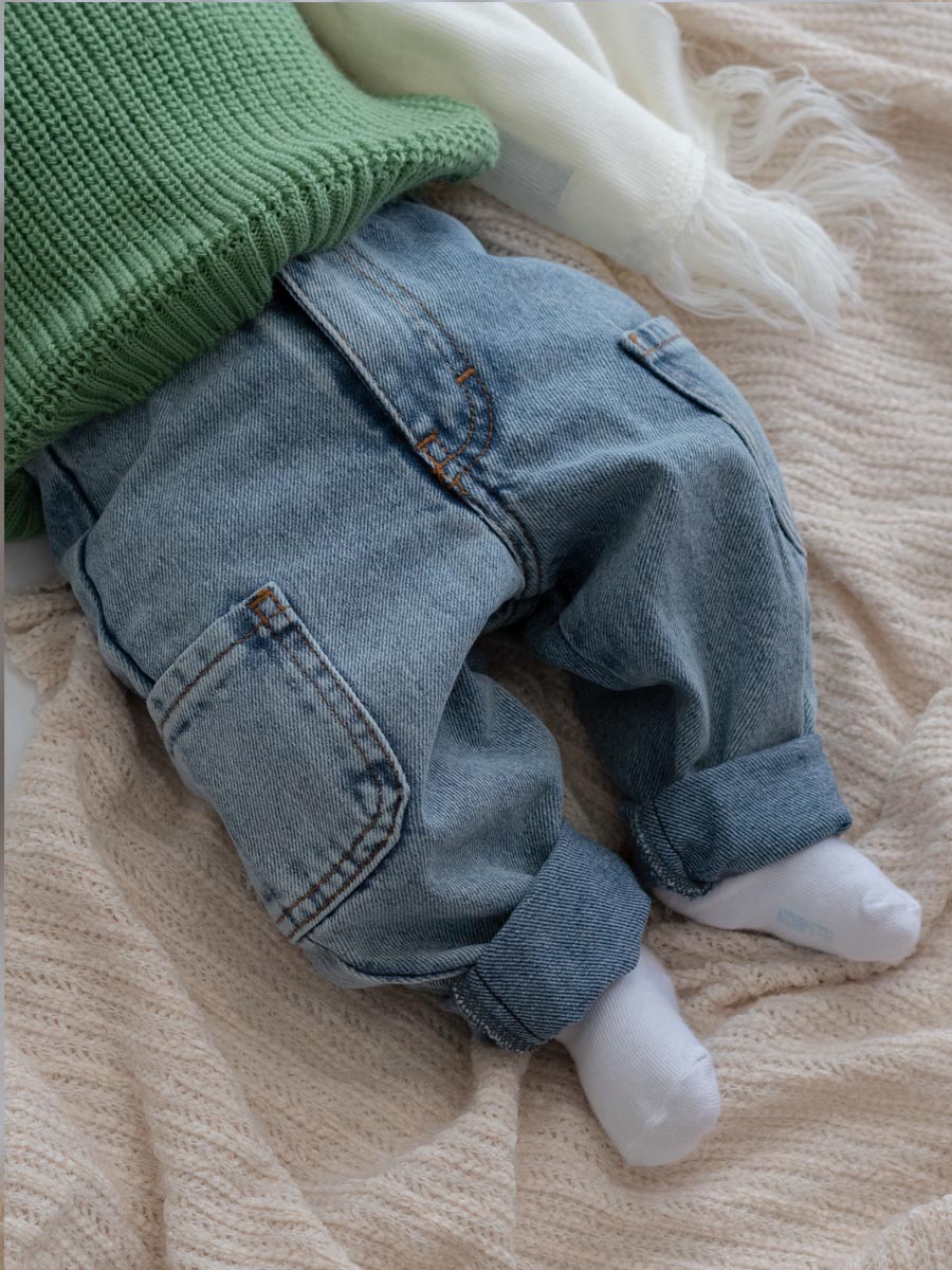 Pantalon Jeans Cargo