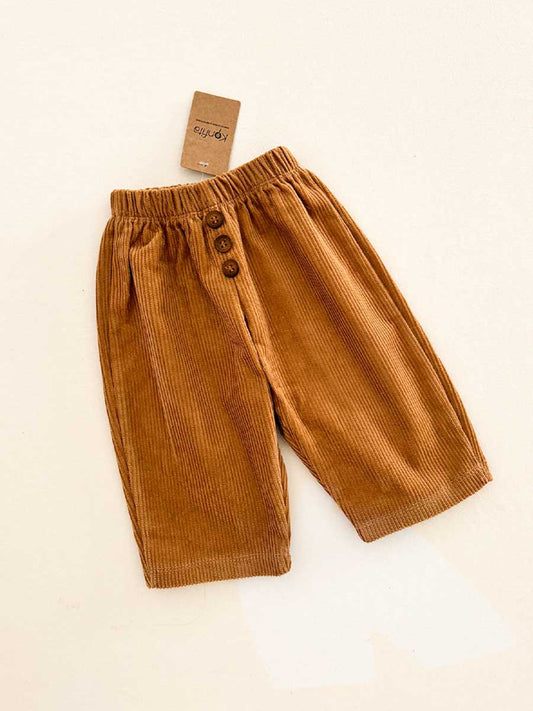 Pantalon Velour Camel