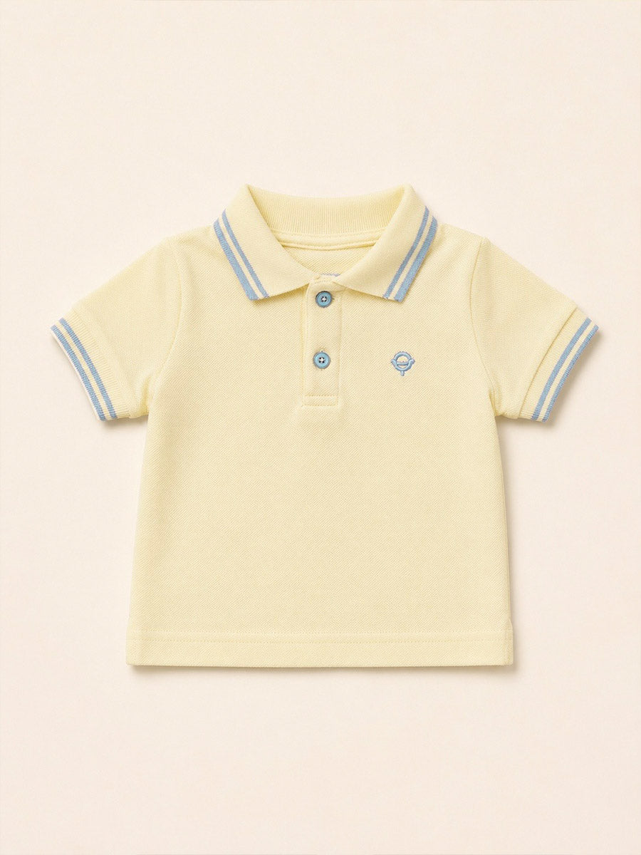 Pull POLO Jaune Citron
