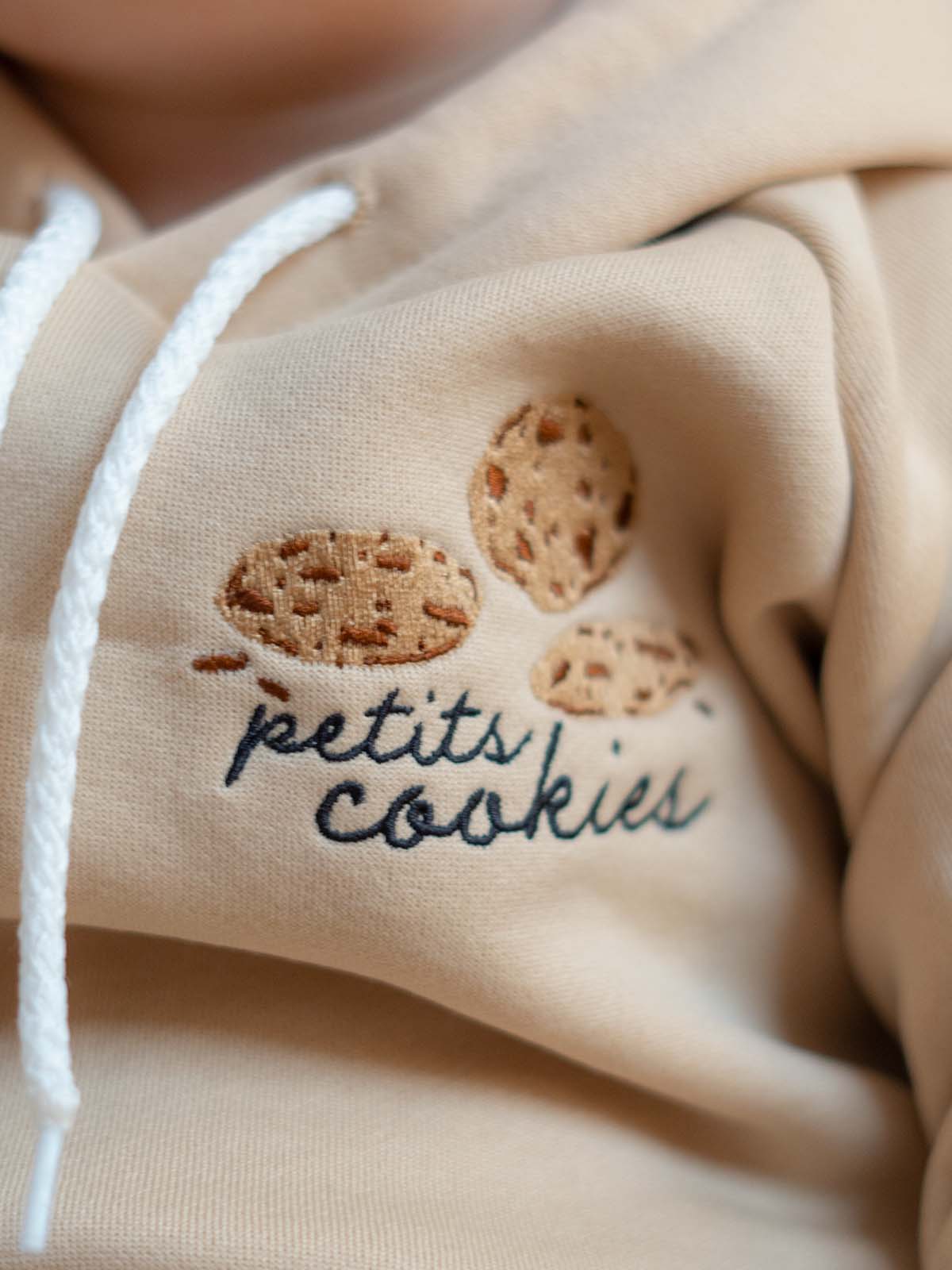 Hoodie Molletonnée petits cookies