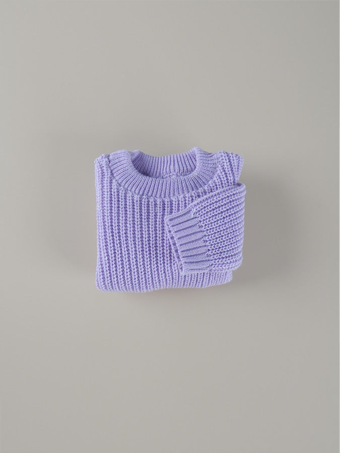 Pull tricot Violet