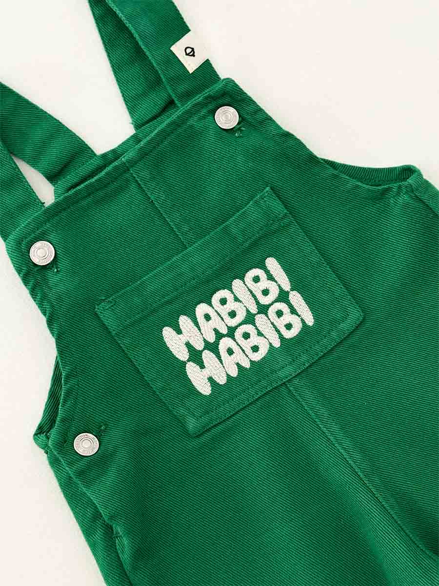 Salopette Jeans HABIBI Verte