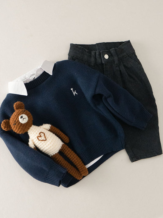 Pack Navy Blue & Black Jeans ( 3 articles )
