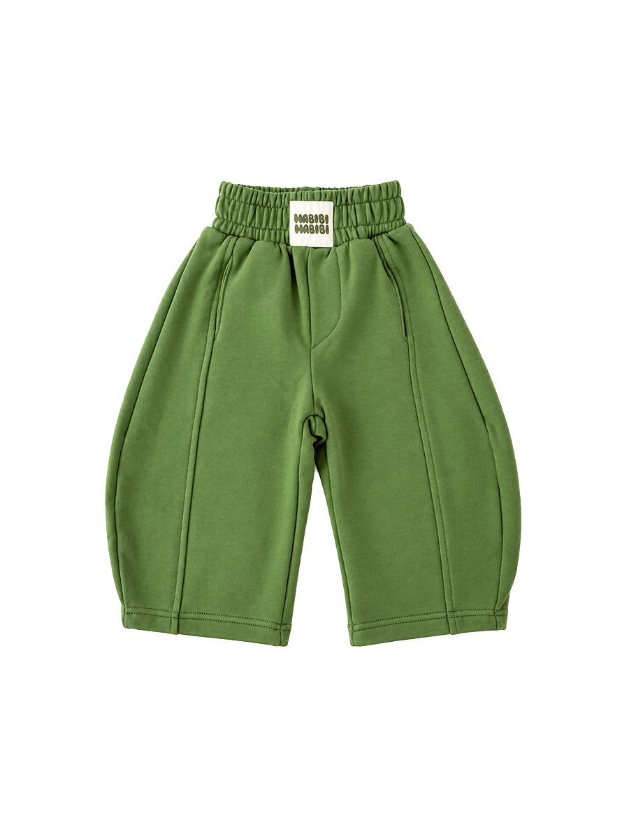 Pantalon Balloon Vert Olive