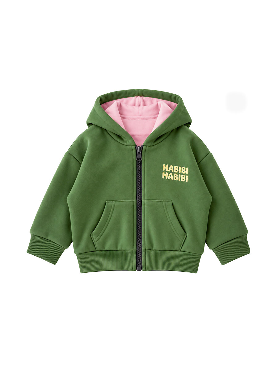 Veste à capuche Vert Olive